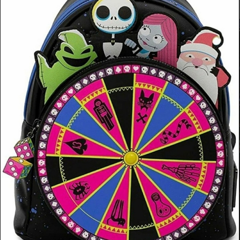 Nightmare before christmas loungefly backpack / purse